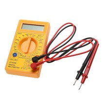 750/1000V 전압계 옴 테스터 높은 안전 휴대용 측정기 디지털 멀티 미터 DT830B AC/DC, 02 Yellow