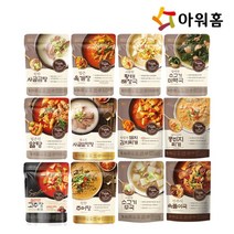 아워홈 아워홈 국탕찌개 12종 (사골곰탕/육개장 등), 칼칼한 돼지김치찌개 300g 5개