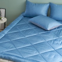 더와이 슬립 풍기인견 쿨링 시원한 여름 침대 패드 토퍼 Q, 베이지