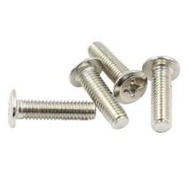 가구조립 DIY 목재고정 녹방지 니켈도금 6mm 평볼트 다양한 사이즈, M6x45mm, 1개