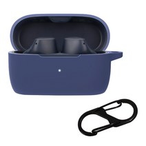 Jabra-elite 3 Shockproof 케이스 커버 경량 슬리브 안티 스크래치 하우징, 진한 파란색