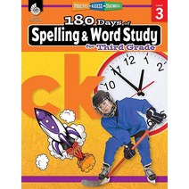 180 Days of Spelling and Word Study Grade 3 Daily Workbook for Classroom Home Cool Fun Practice Elem
