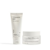 내추럴더마 프로젝트 시카 바이오 플라센타 크림 50ml + 비타민 B9 톤업 미백 65ml