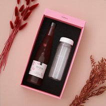 우리꽃연구소 장미 코디얼 선물세트 (코디얼+전용보틀)