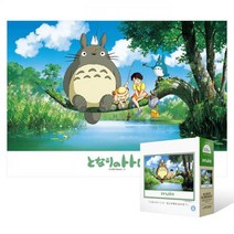 108피스 직소퍼즐 - 토토로 낚시하기, 단품