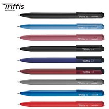 (모나미) 트리피스펜 0.5 0.7 1.0mm 1타(12자루) Triffis, 0.5mm 레드(12자루), 1개
