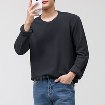 [오버나인] 남자 버블 무지 빅사이즈 긴팔티