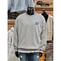 [톰스토리] [W몰 ] R221M1303K15G3레디포 보더나염 오버핏 맨투맨 티셔츠