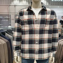 남자셔츠/겨울셔츠/체크오버핏셔츠/캐주얼셔츠/AAB4WC1101