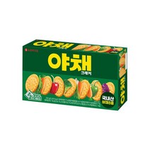 롯데 야채크래커 249g 2개 쫀듯한 바삭한 수제쿠키 사무실간식, 1개