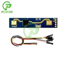 HLK-LD2410 DC5-12V 미니 고감도 24GHz 인간 존재 상태 센서 레이더 모듈 블루투스 감지 5P 와이어, 01 With Dupont Line