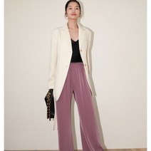 여자 찰랑 와이드 팬츠 바지 통넓은 부츠컷 가을 코디 만능 에어 매치 패션 큐롯 연예인 캐주얼 힙합 힙한