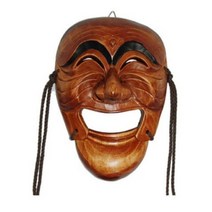 서울공예사 전통 하회탈 안동하회탈 양반탈 부네탈 각시탈 외국인선물 전통공예품 목공예품, 4 백정탈