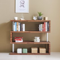 안나 대형 책장 3단, 다크엘다