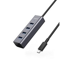 Anker USB-C 4포트 USB3.0 허브 MacBook iPad Pro ChromeBook Pixel 다른 대응(회색)
