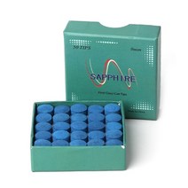 당구큐대 당구 개인 큐 50pcs 풀 팁 스틱 교체 팁 스토리지 박스 스누커 풀 풀 용 블루 팁, 9