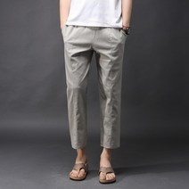 후앙스 린넨 스판 밴딩 라인절개 와이드팬츠 FHCP-3805