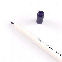 봉제용 초크 펜 마커 표시 물제거 얅은심 다양한 컬러 수성펜, 블루