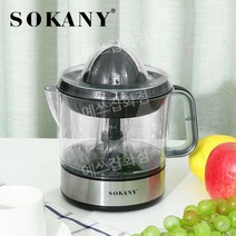 SOKANY 휴대용 전기 오렌지 주스 기계 레몬 착즙기