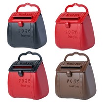 꽃샘 복주머니 우체통 우편함 우편수납함 집들이 선물, 레드