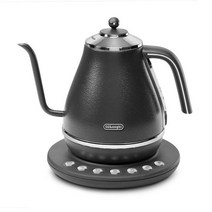Delonghi (DeLonghi) 전기 주전자 아이코나 카페 회색 온도 설정 기능 보온 기능 포함 1.0L KBOE1230J-GY, 1) GrayDeLonghi(デロンギ), 2) Includes temperature settin