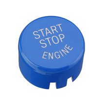 Start Stop Engine Button Switch Cover For BMW 5 6 7 Series F01 F02 F10 F11 F12 2009-2013, 한 가지 색, 1개