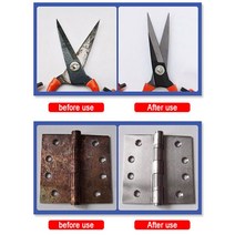 뿌리는 그리스 윤활제 스프레이 자동차 녹 제거제 방지제 유지 보수 청소 금속 표면 크롬 페인트 광택, 02 50 ml