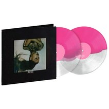아리아나 그란데 Thank U Next 독점 핑크 클리어 스플릿 컬러 2x 비닐 LP, 기본