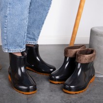 남성 레인부츠 기모 방한 방수 작업용장화남성레인부츠 패션 장화 여성워커부츠 어글리슈즈 남성장화 운동화 통굽워커 여성스니커즈 스니커즈 신발 남성레인슈즈