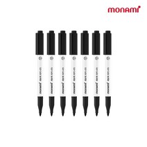 모나미 패브릭마카 470 블랙, 7개, Black