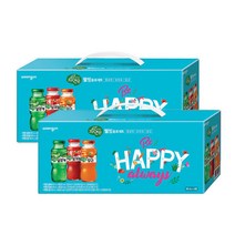 자연은 웰빙음료 선물세트, 180ml, 24개