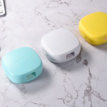면도기 살균기 자외선 UV 소독기 멸균기 휴대용 거치대 겸용 면도 제모 피부트러블, 청녹색(옥색)