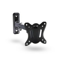 마하링크 TV 벽걸이 브라켓 2관절형 거치대/ML-WB101S/VESA 규격 100x100mm/75x75mm/상하 좌우 각도조절 고정형/벽면에 설치/최대 20kg
