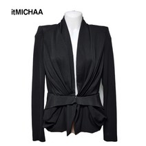 잇미샤 기본로고 데일리 스판 쉬폰 자켓 55