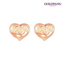 골드팡 14k 샤론하트 귀걸이