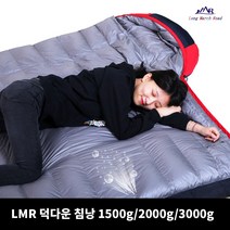 LMR 밀리터리 덕다운 침낭 1500g, 데저트카모, 선택완료