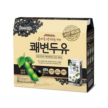 파스퇴르 쾌변두유검은콩190ml(20팩 x2세트), 쾌변두유검은콩190ml(1팩)