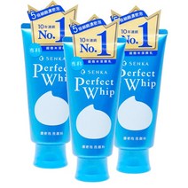 센카 퍼펙트 휩 폼 클렌징 120g x3개, 단품