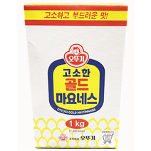 오뚜기 고소한 골드 마요네스 1kg 부드러운 맛 샌드위치 명란마요덮밥 마요네즈