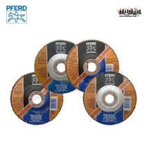 페어드 플랩디스크 4인치 ZR(지르코니아) 날개사포 골드 독일정품, #40