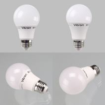 비츠온 LED 벌브 A60 램프 전구 KS 8W 10W 12W 주광색 전구색 주백색, LED벌브 8W 전구색(노란빛)