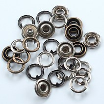 청바지단추 도트 돗또 치는딱단추 스프링스냅, 가시도트11mm-청동50P, 50개
