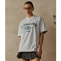 NEW BALANCE [5% 추가 적립]NBNEE21113 / UNI HERITAGE 반팔티 (L/GRAY)