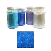 초이문구 1kg (굵은) 색모래, 파랑 1통