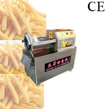 감자튀김커터 프렌치프라이 커터 전기 상업용 감자 커팅 머신 칩 스테인리스 스틸 채소 및 과일 파쇄, 1.65mm  110V