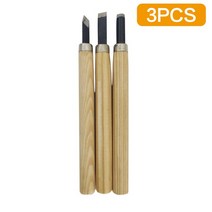 우드카빙키트 목공용 조각도 조각칼 세트 STONEGO 3/6/12PCS 나무 조각 손 치즐 목공 도구 세트 Woodworkers Gouges, [01] 3PCS