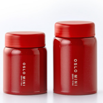 오슬로 스텐 이유식 죽통 미니 도시락통 보온보냉, 280ml, 4. 핑크280ml