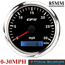 스피드건 속도측정 85mm 해양 gps 속도계 보트 속도계 gps 안테나 포함 85mm, BS 30MPH