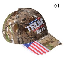 도널드 트럼프 2024 CAP CAMOUFLAGE USA FLAG BASEBALL CAPS AMERICA GREAT AGEA GREAT SNAPBACK 회장 모자 3D 자수