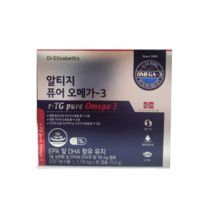 닥터엘리자베스 알티지 퓨어 오메가3, 60캡슐, 4개